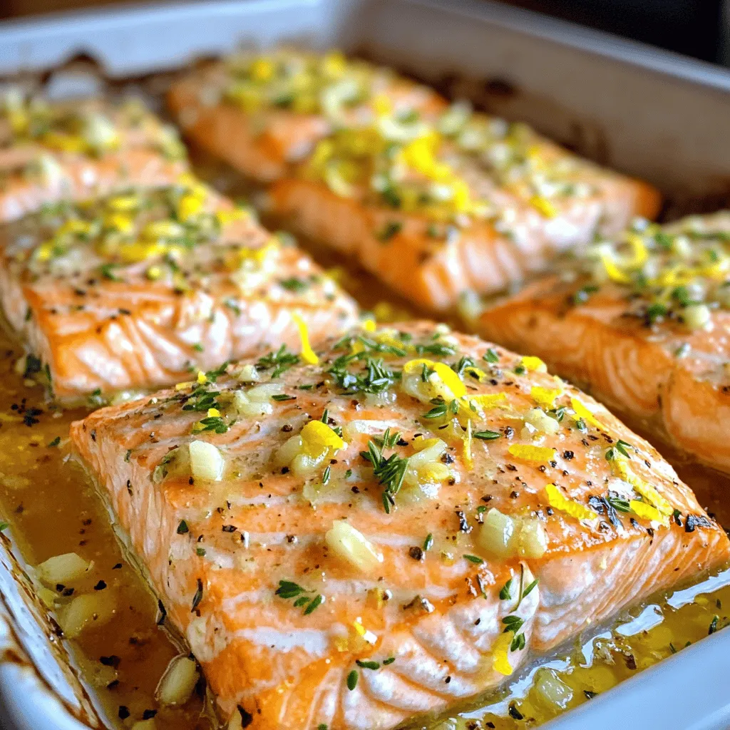 Lemon Garlic Roasted Salmon Flavorful and Simple Recipe