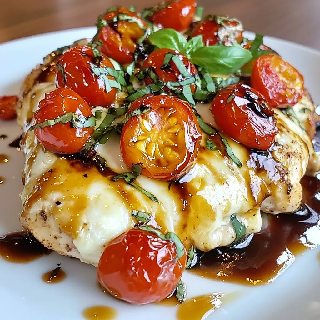 Bruschetta Chicken Bake Flavorful Dinner Delight