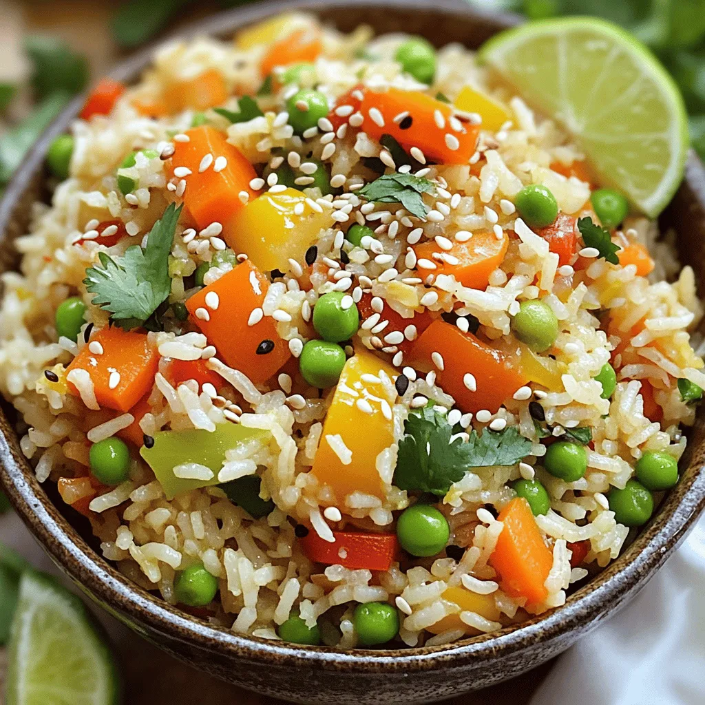 Veggie Fried Rice Flavorful and Easy Weeknight Meal