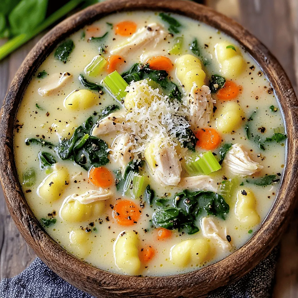 Creamy Chicken Gnocchi Soup Hearty Flavorful Recipe
