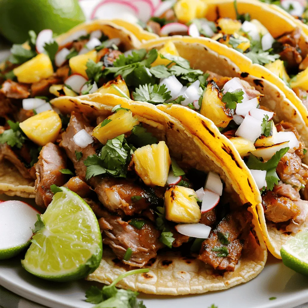 Mouthwatering Tacos Al Pastor Flavorful and Easy Recipe