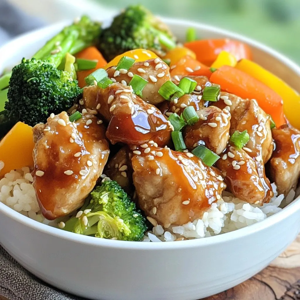 Instant Pot Teriyaki Chicken Rice Flavorful Dinner Dish