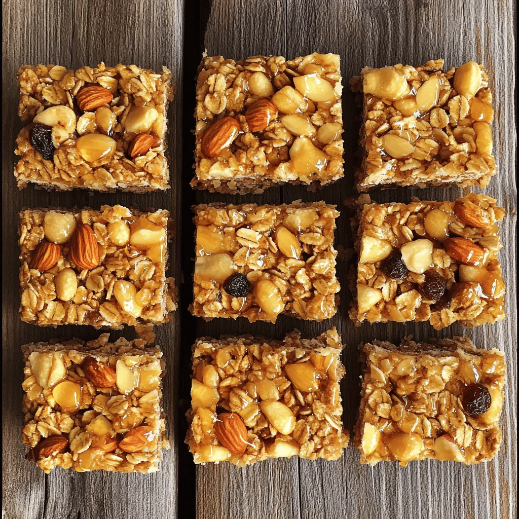 Homemade Chewy Granola Bars Simple and Wholesome Snack