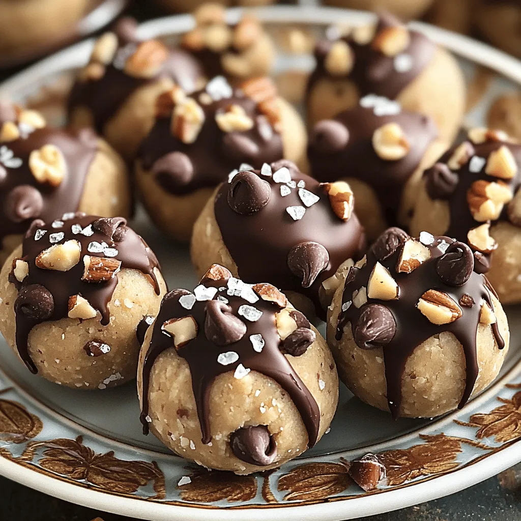 No Bake Cookie Dough Bites Tasty and Simple Treat