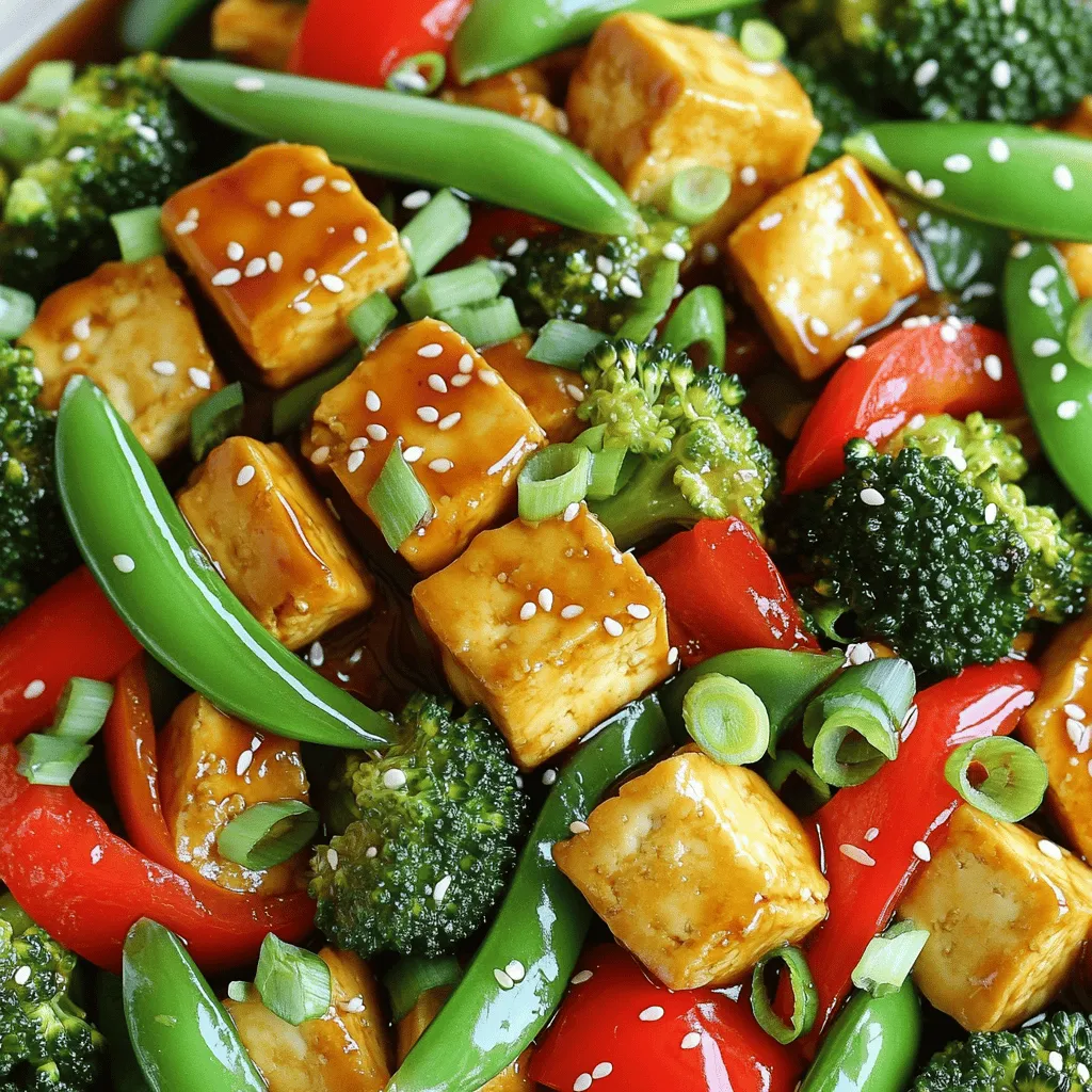 Teriyaki Tofu Stir Fry Flavorful and Healthy Recipe