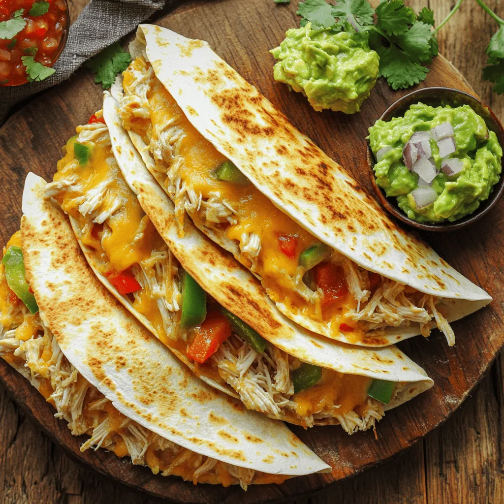 Easy Chicken Quesadillas Flavorful and Quick Recipe