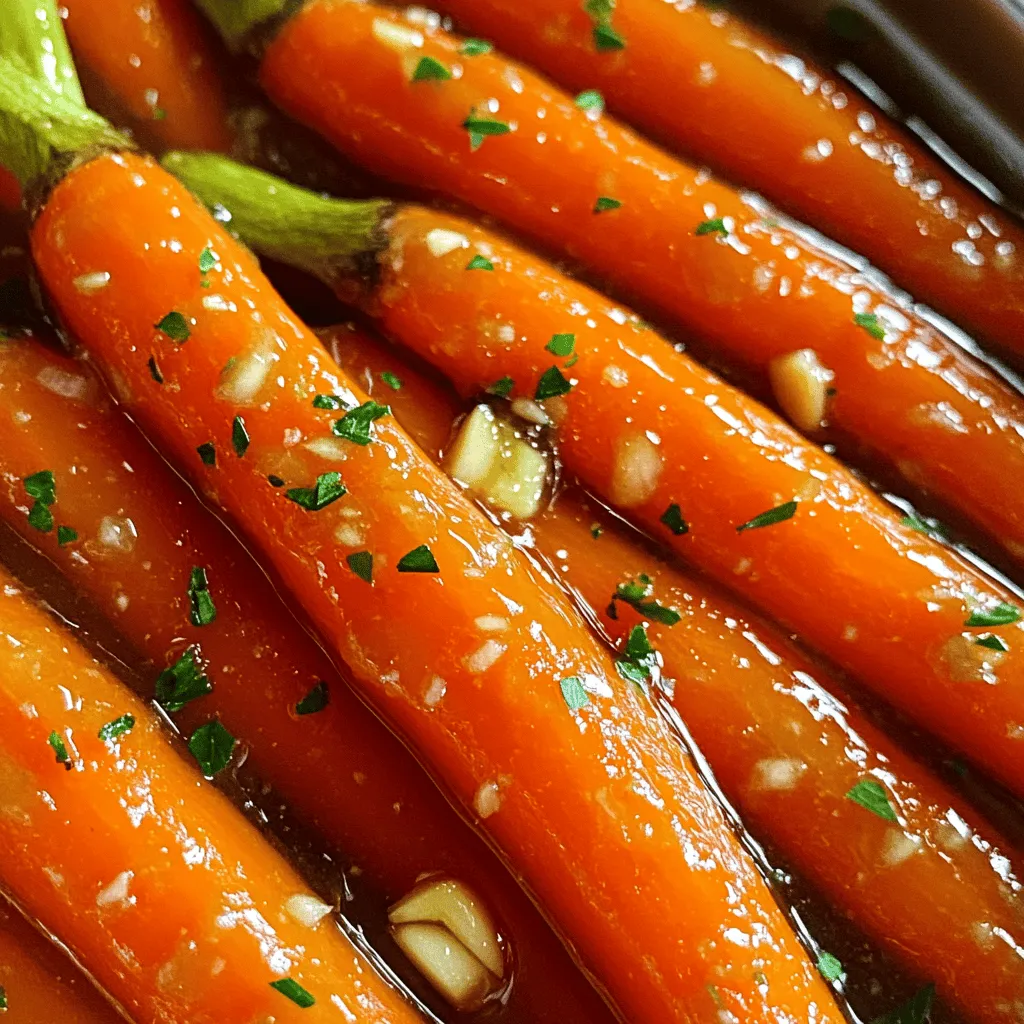 Honey Garlic Glazed Carrots Simple and Flavorful Side