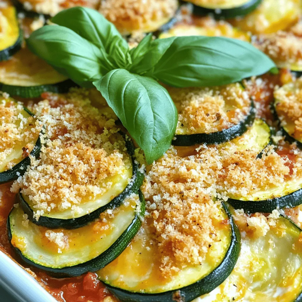 Baked Zucchini Parmesan Casserole Easy and Tasty Meal