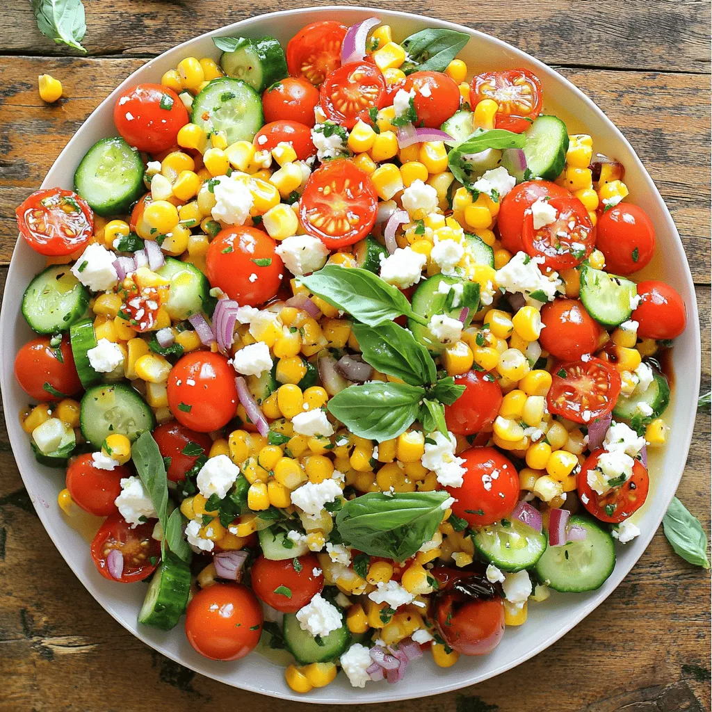 Summer Corn Tomato Salad Fresh and Flavorful Recipe