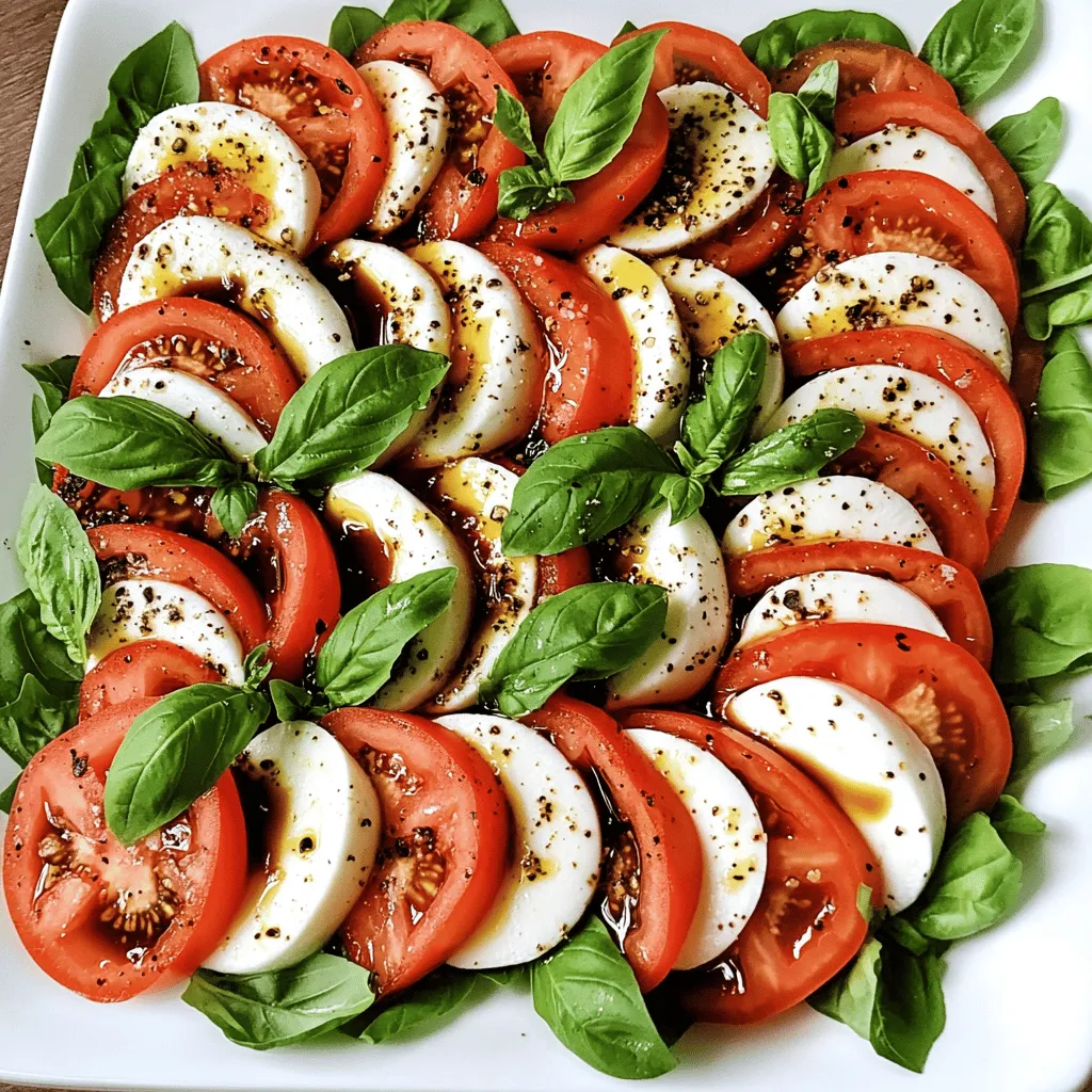 Classic Caprese Salad Bold and Flavorful Delight