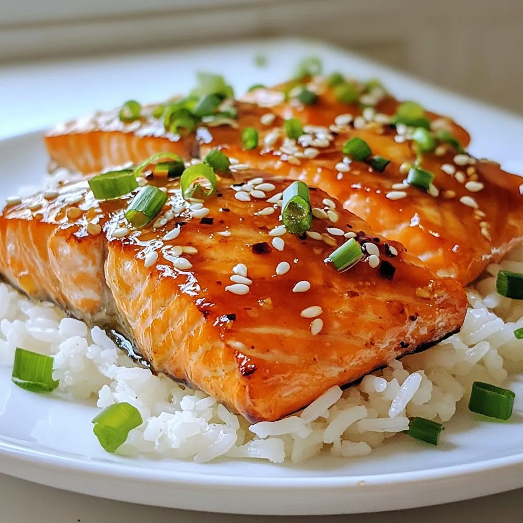Honey Sriracha Glazed Salmon Tasty and Fast Recipe