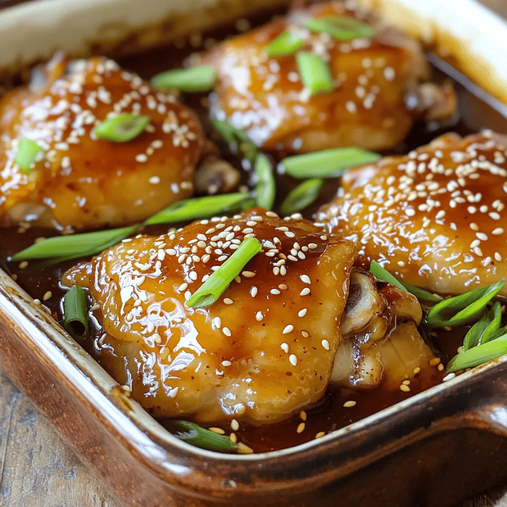 Baked Teriyaki Chicken Juicy and Flavorful Dish