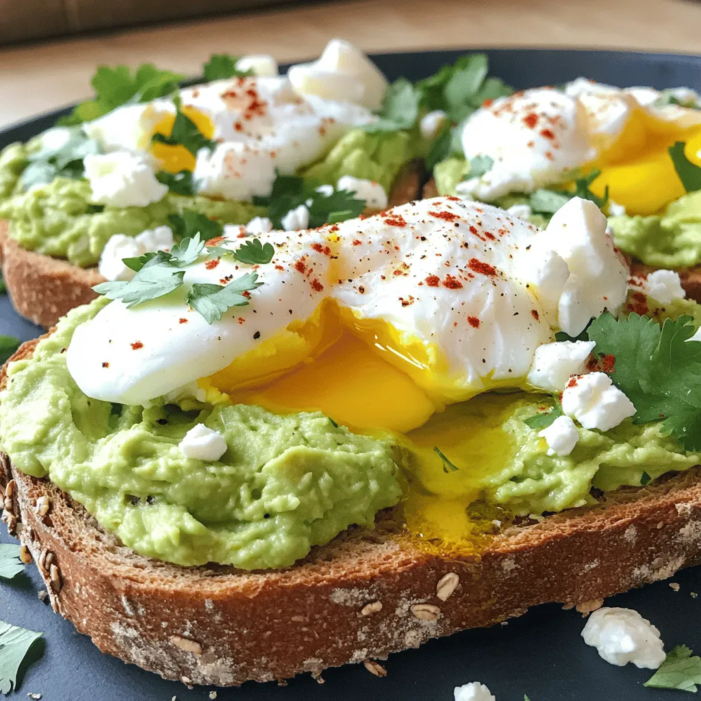 Avocado Toast with Poached Egg Simple and Tasty Recipe