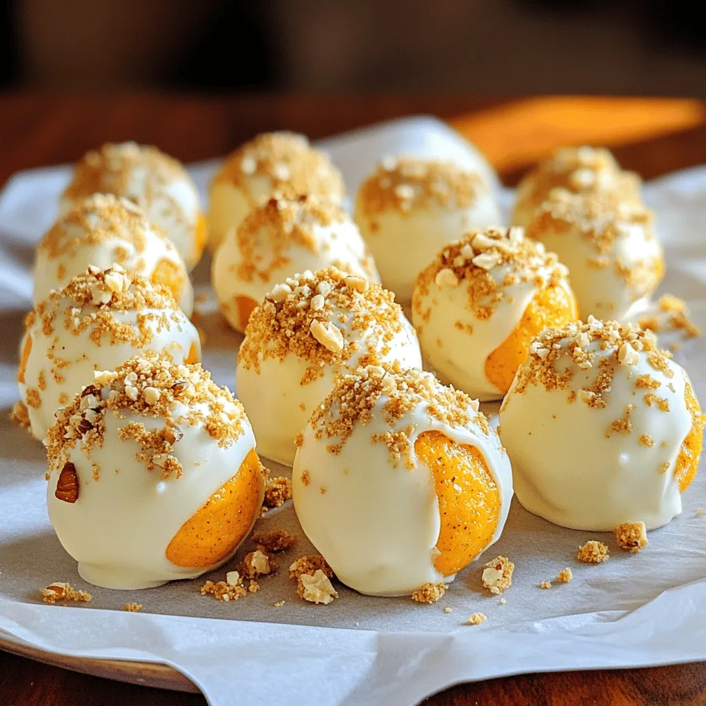 Pumpkin Spice Cheesecake Truffles Delightful and Easy