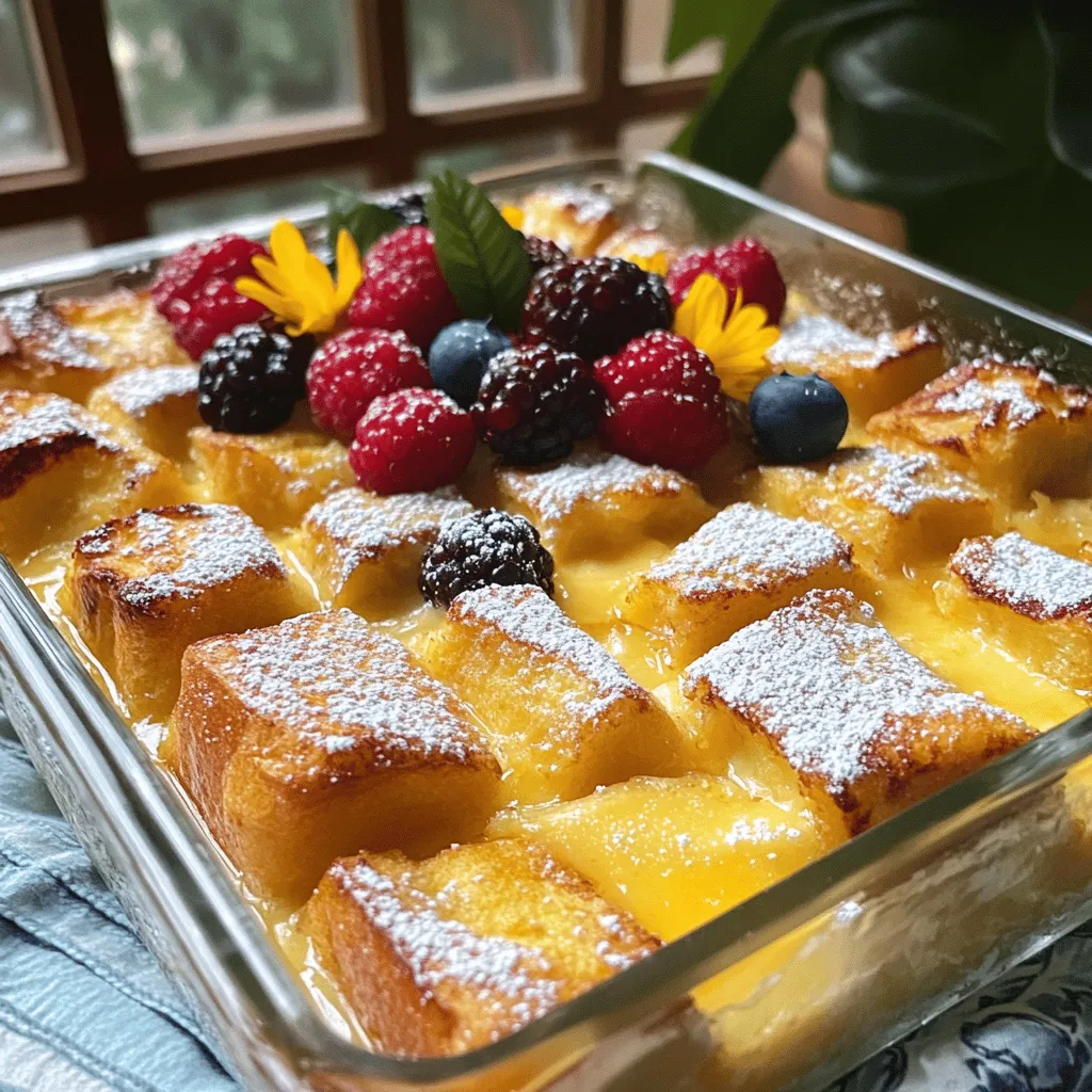 Easy French Toast Casserole Tasty and Simple Recipe