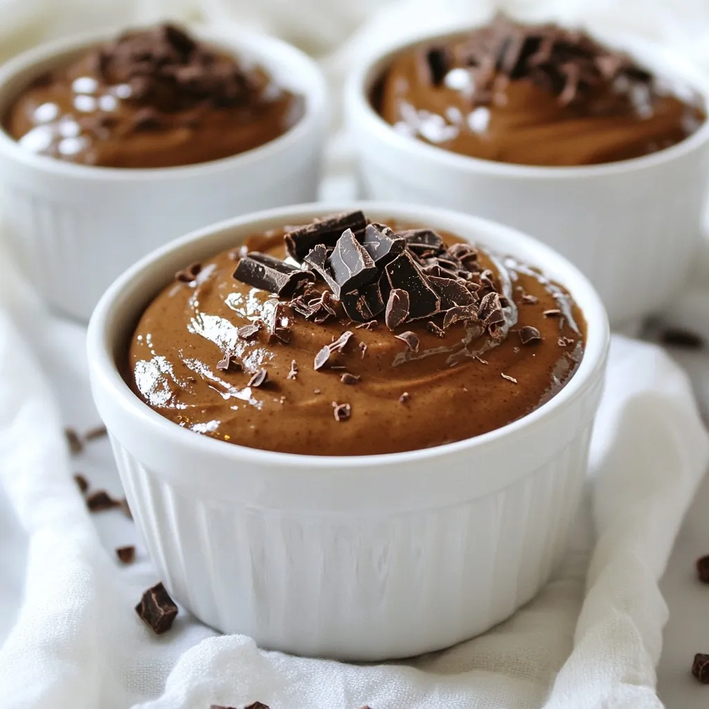 Vegan Chocolate Avocado Mousse Rich and Creamy Delight