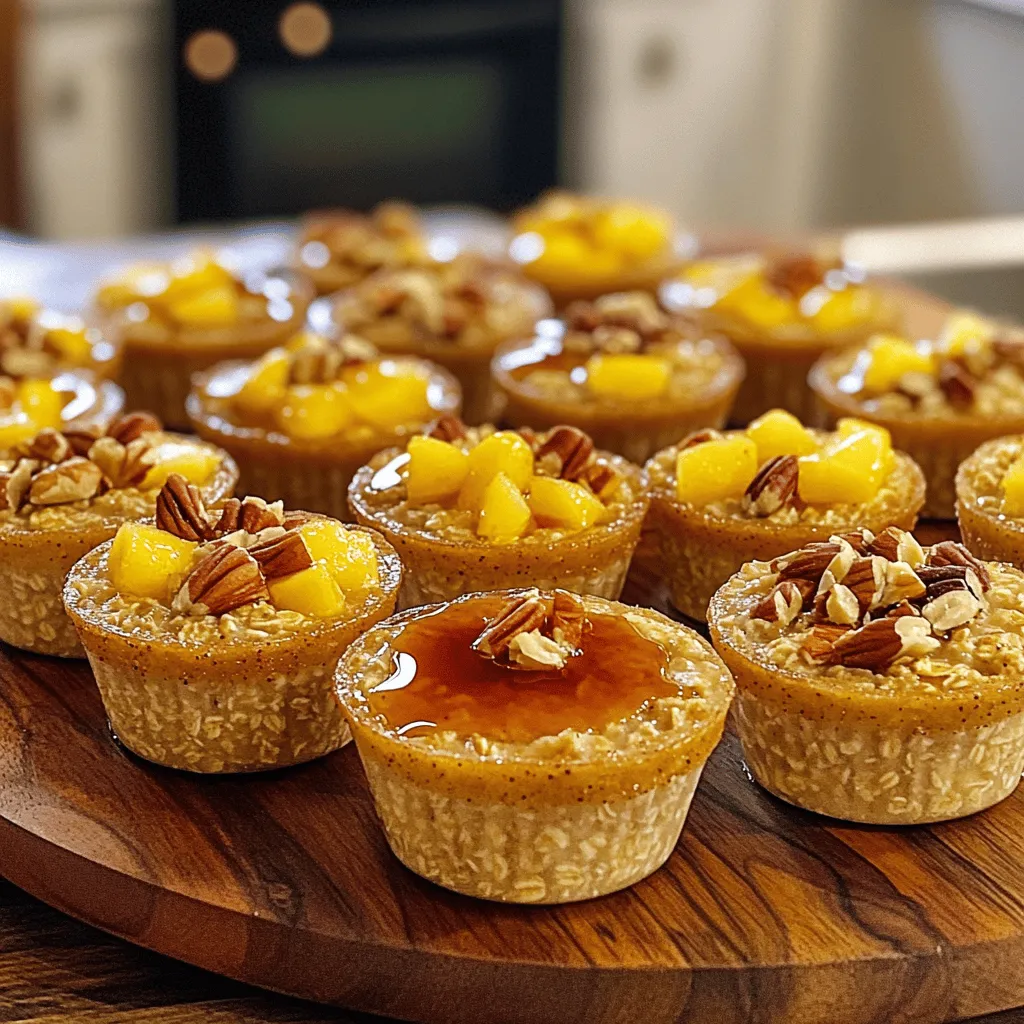 Maple Brown Sugar Oatmeal Cups Easy and Tasty Treat