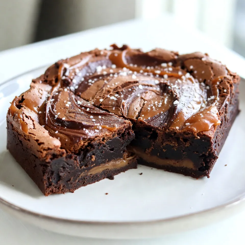 Salted Caramel Mocha Brownies Irresistible Chocolate Treat