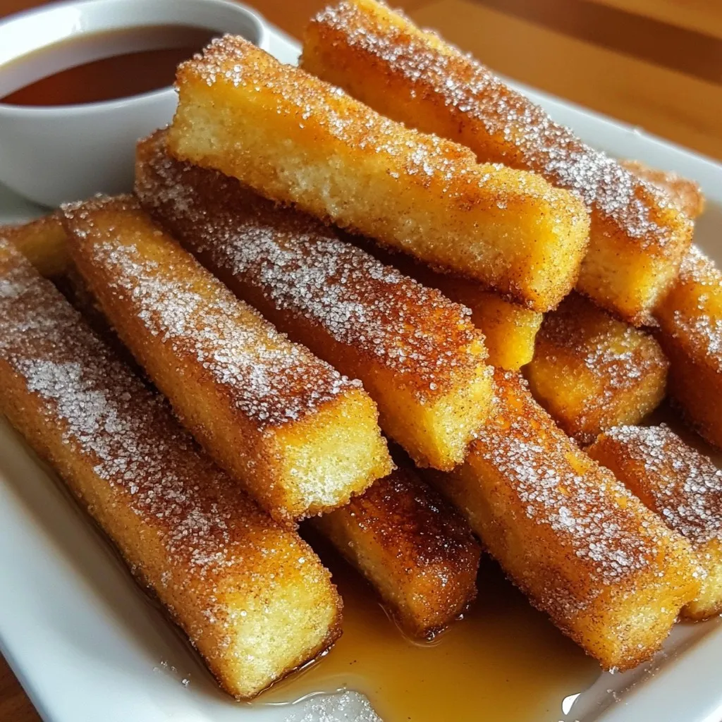 Cinnamon Sugar French Toast Sticks Irresistible Delight