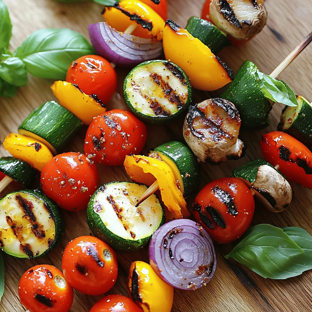 Grilled Vegetable Skewers Flavorful and Easy Recipe