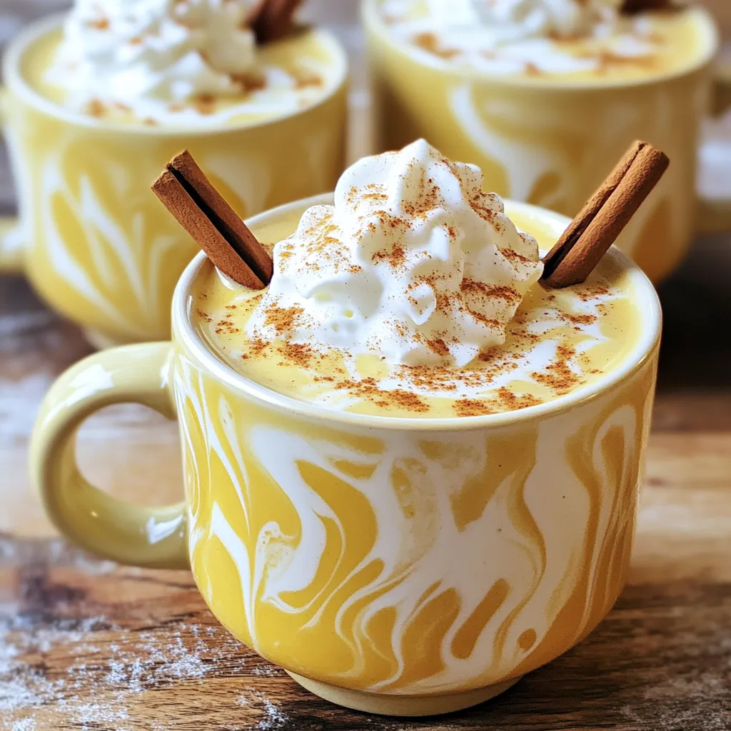 Pumpkin Spice White Hot Chocolate Easy Comfort Drink