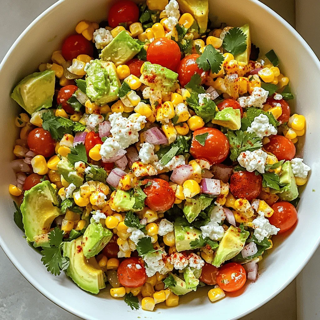 Mexican Street Corn Salad Flavorful and Simple Recipe