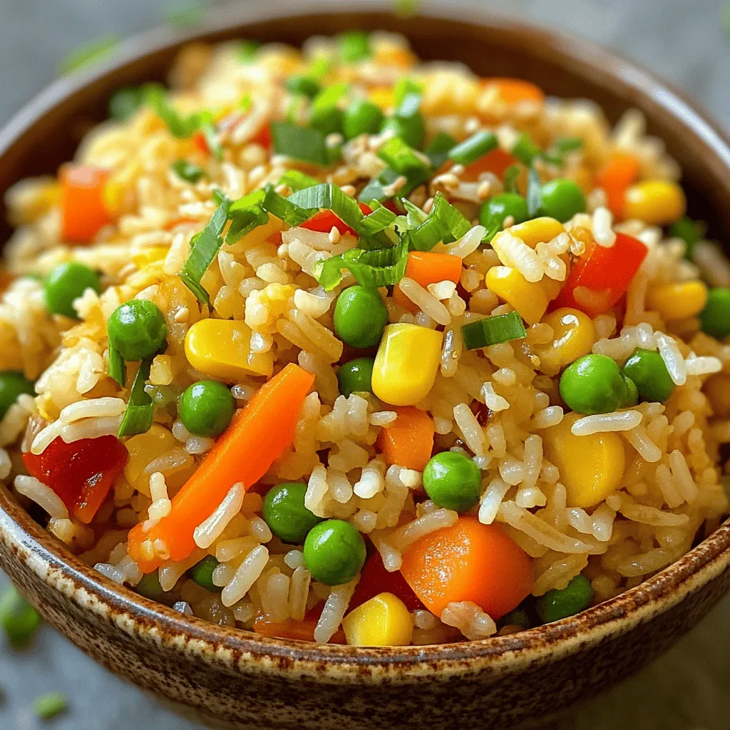 Vegetable Fried Rice Flavorful and Easy Recipe