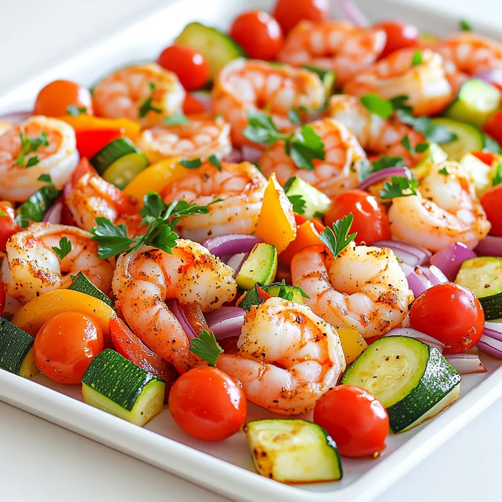 Cajun Shrimp &#038; Veggie Sheet Pan Flavorful Meal Prep