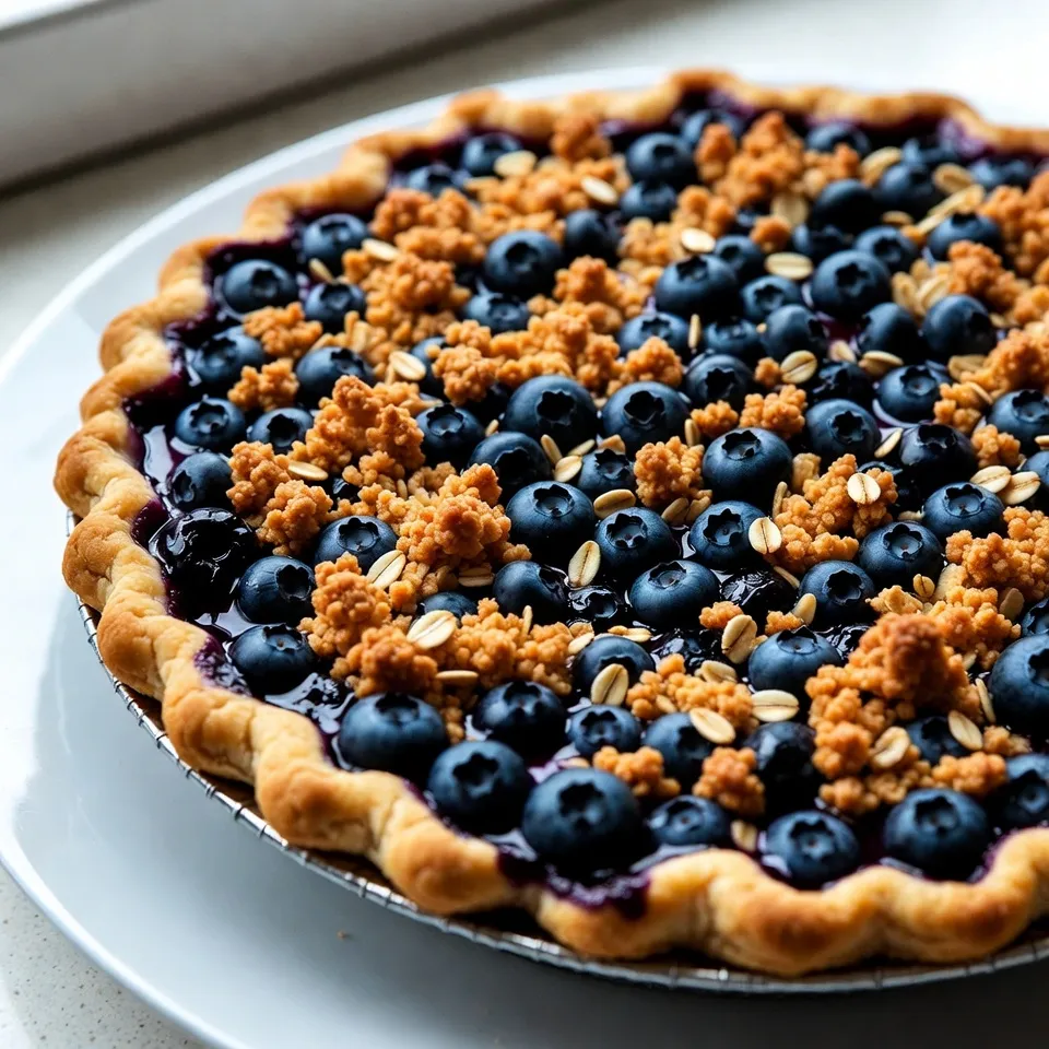 Blueberry Crumble Pie Delightful and Easy Recipe