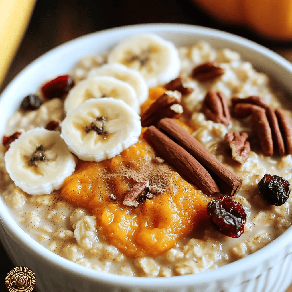 Slow Cooker Pumpkin Oatmeal Creamy Breakfast Delight