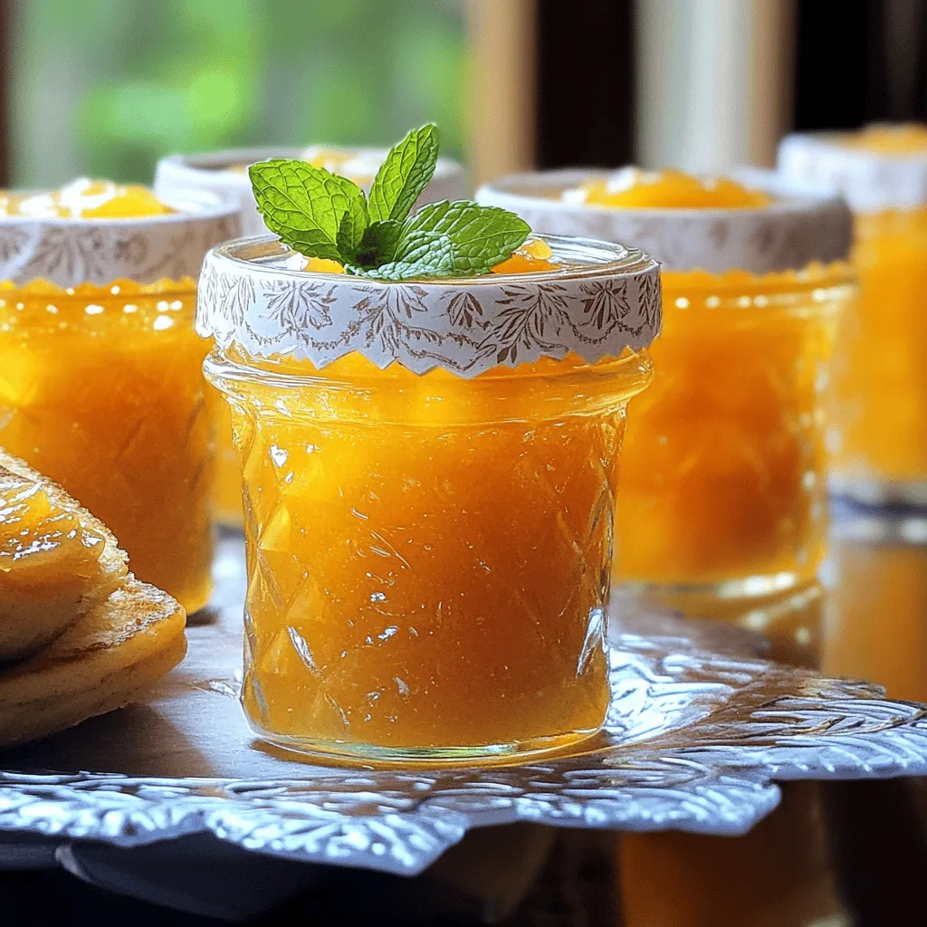 Homemade Peach Jam Sweet and Simple Recipe Guide