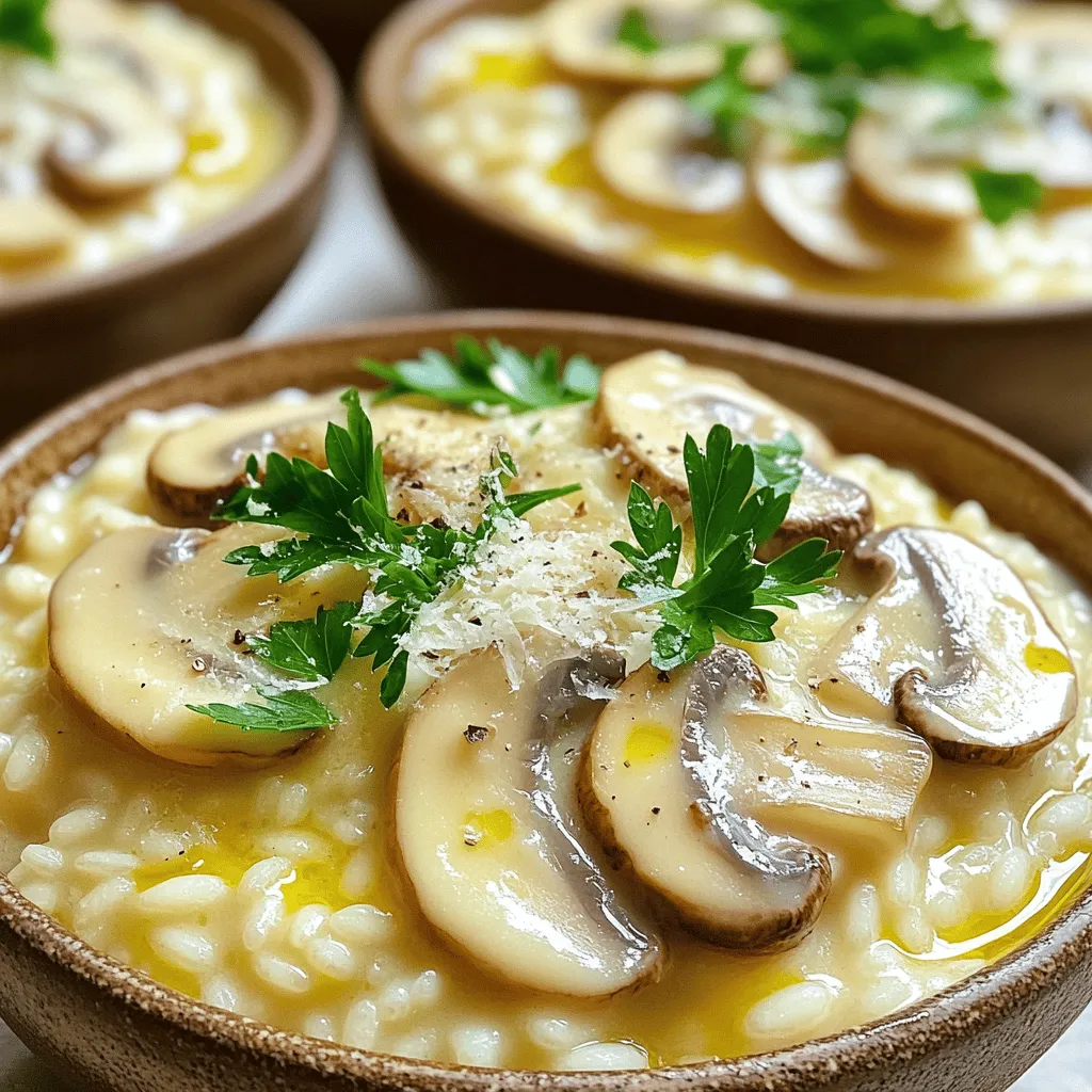 Creamy Mushroom Risotto Irresistible and Easy Recipe