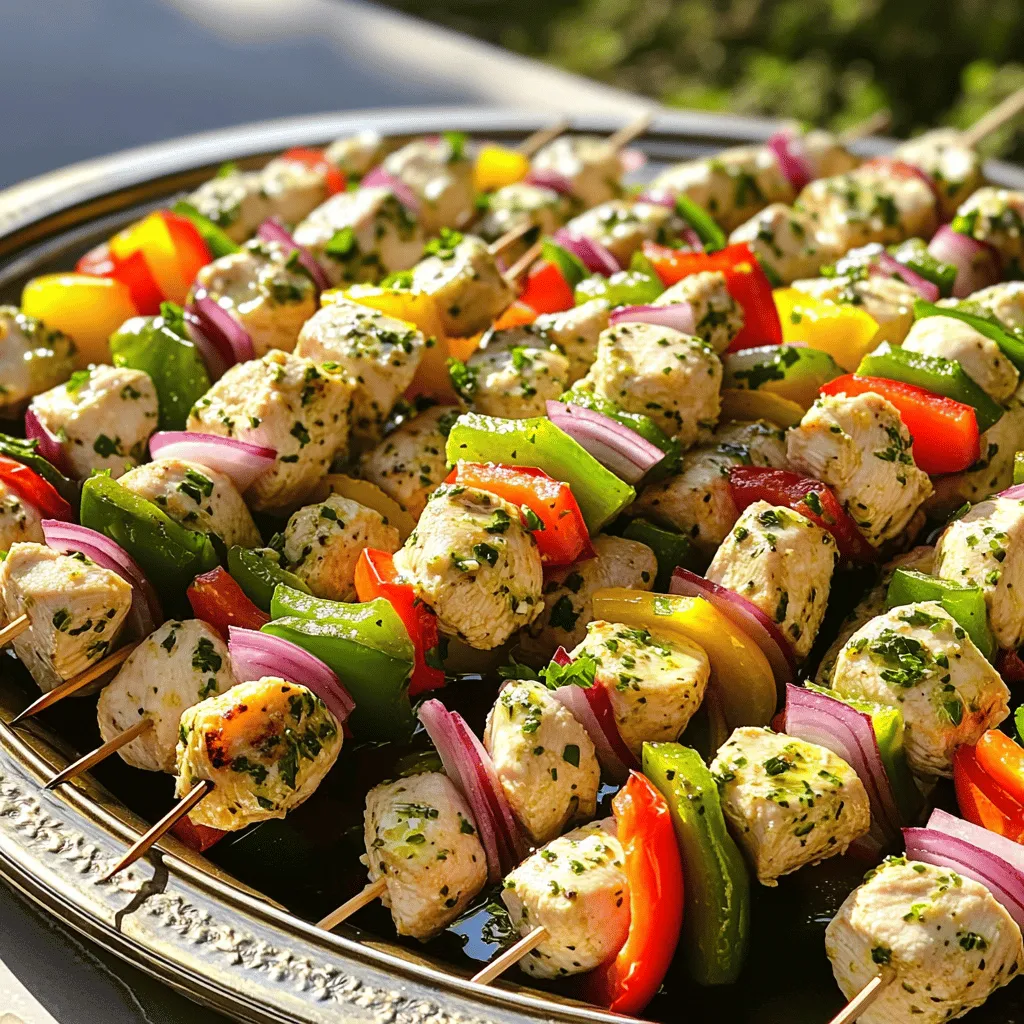 Easy Greek Chicken Skewers Flavorful and Quick Recipe