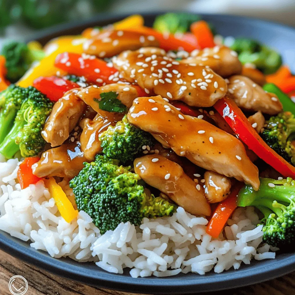 Honey Garlic Chicken Stir Fry Flavorful Weeknight Meal
