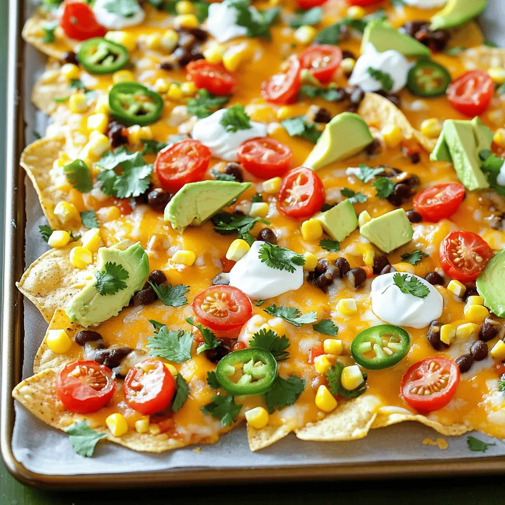 Easy Sheet Pan Nachos Quick and Delicious Dish