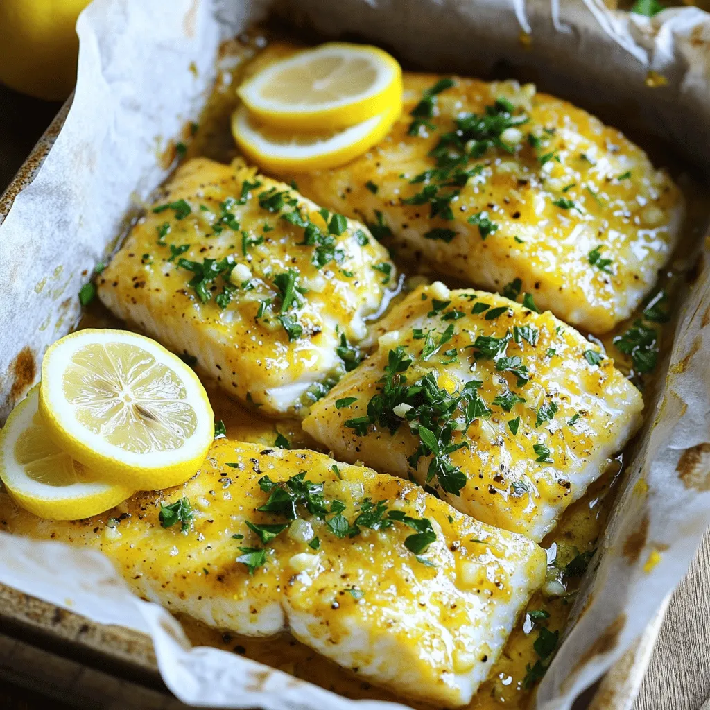Baked Garlic Lemon Tilapia Flavorful and Simple Dish