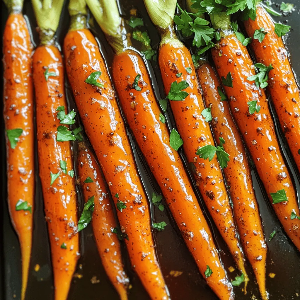 Maple Glazed Carrots Delightful Side Dish Recipe