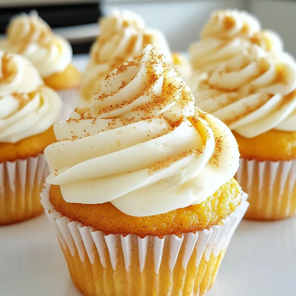 Pumpkin Spice Latte Cupcakes Delightful Seasonal Treat