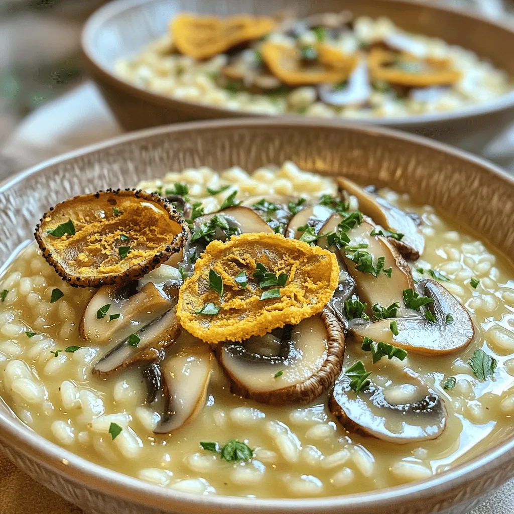 Mushroom Risotto Creamy and Satisfying Recipe