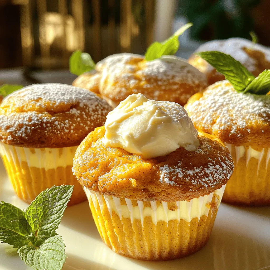 Pumpkin Cheesecake Muffins Delightful and Easy Recipe