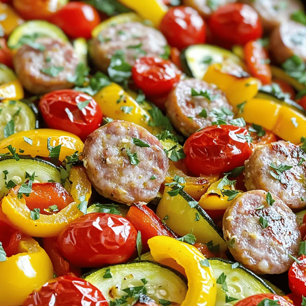 Satisfying Sheet Pan Sausage and Veggies Recipe