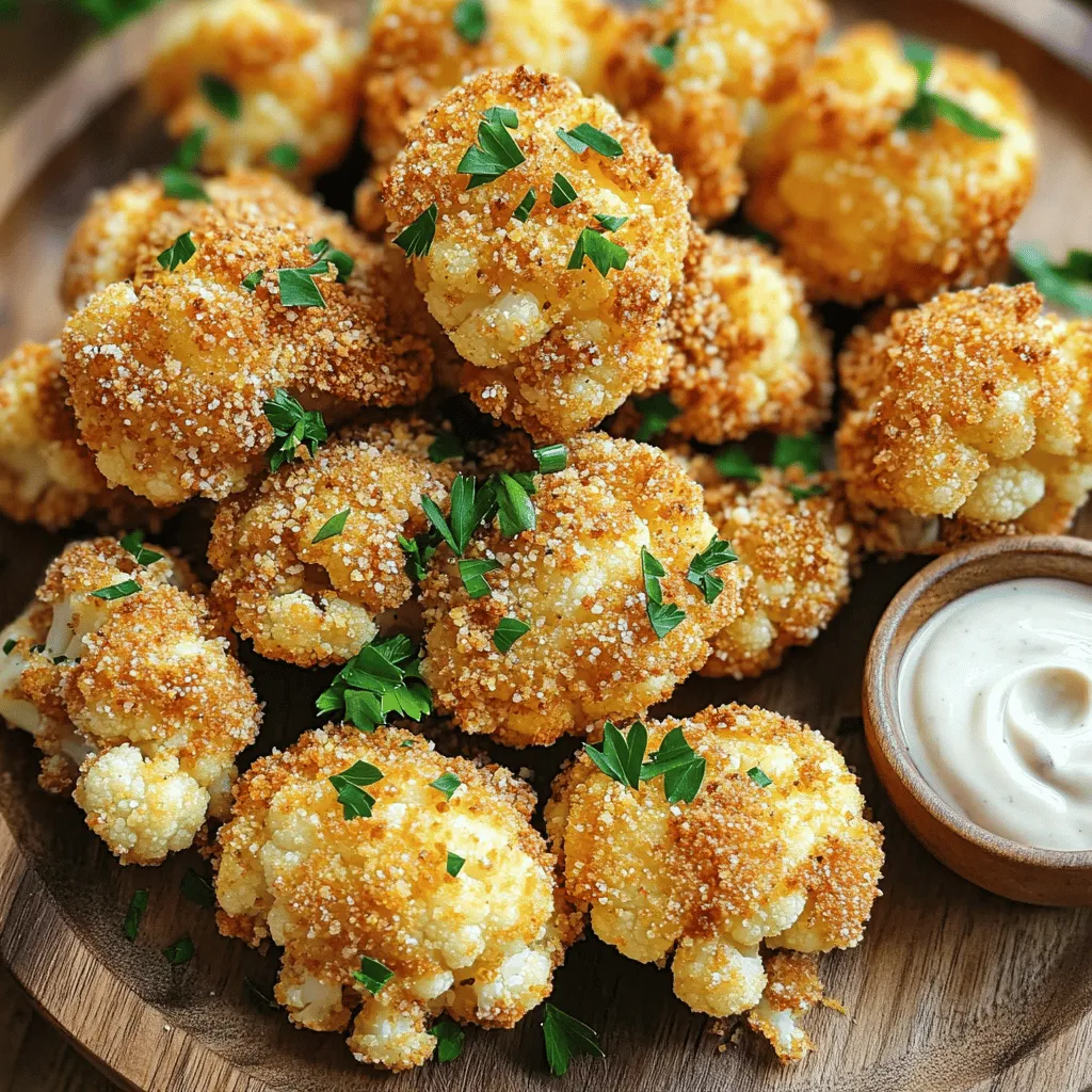 Crispy Air Fryer Cauliflower Perfectly Crunchy Treat