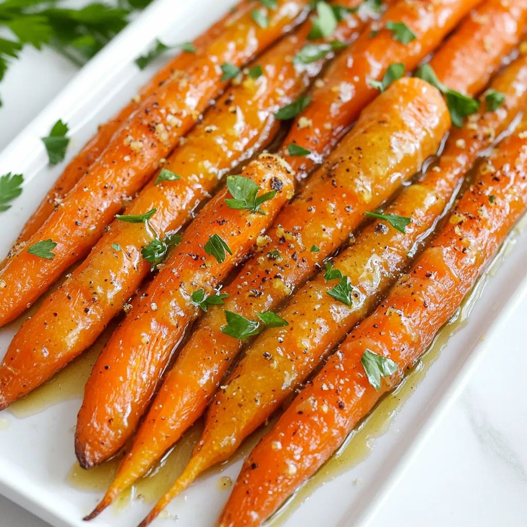 Roasted Honey Garlic Carrots Sheet-Pan Delight