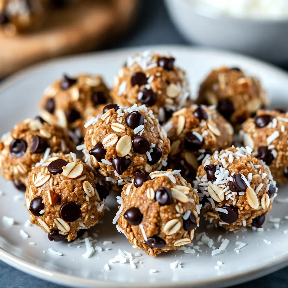 Almond Joy Energy Bites Tasty and Healthy Snack