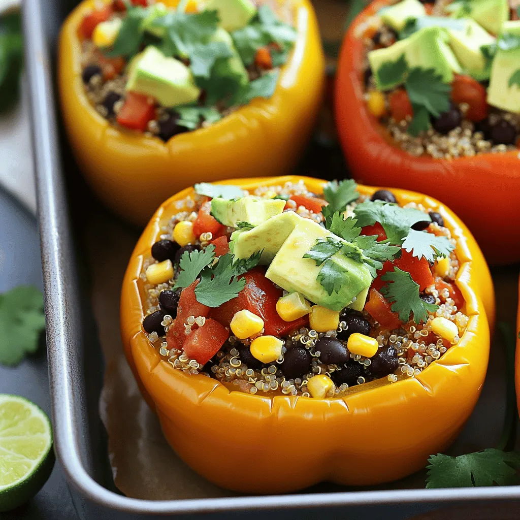 Vegan Stuffed Bell Peppers Flavorful and Healthy Meal