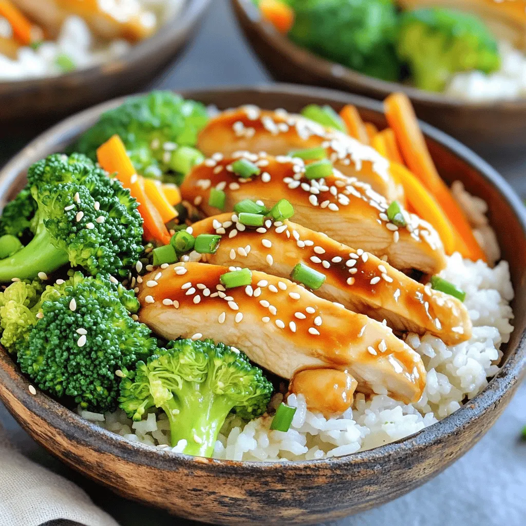 Teriyaki Chicken Rice Bowls Tasty and Easy Meal