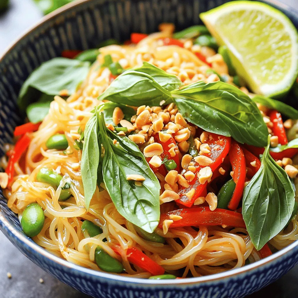 Spicy Thai Noodles Flavorful and Simple Dish Recipe