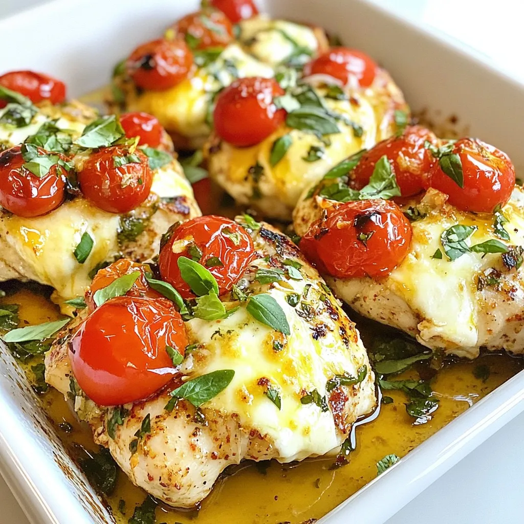 Bruschetta Chicken Bake Flavorful and Easy Recipe