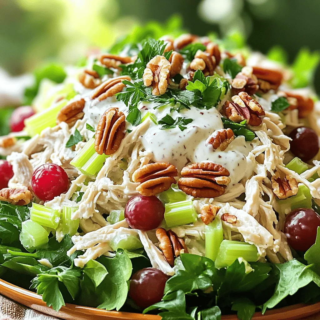 Pecan Chicken Salad Fresh and Flavorful Recipe