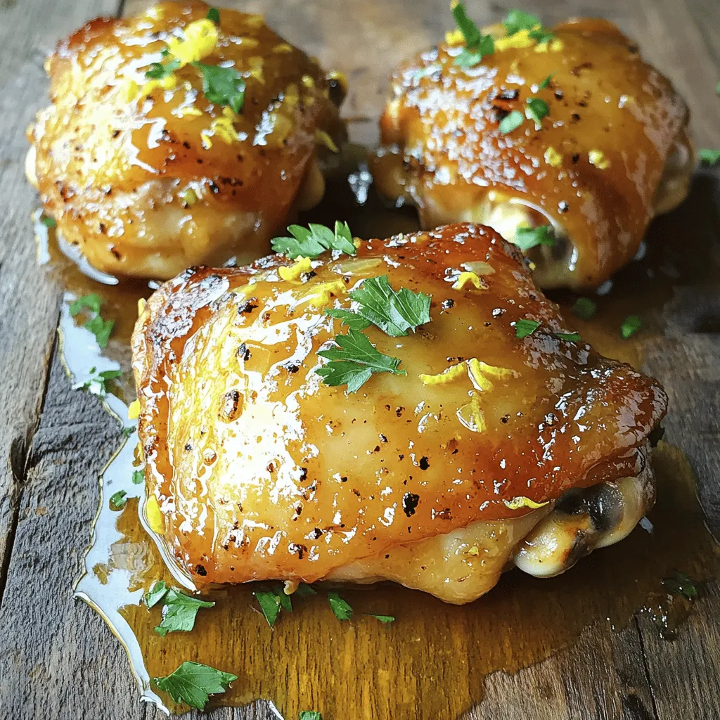 Honey Lemon Glazed Chicken Flavorful Dinner Delight